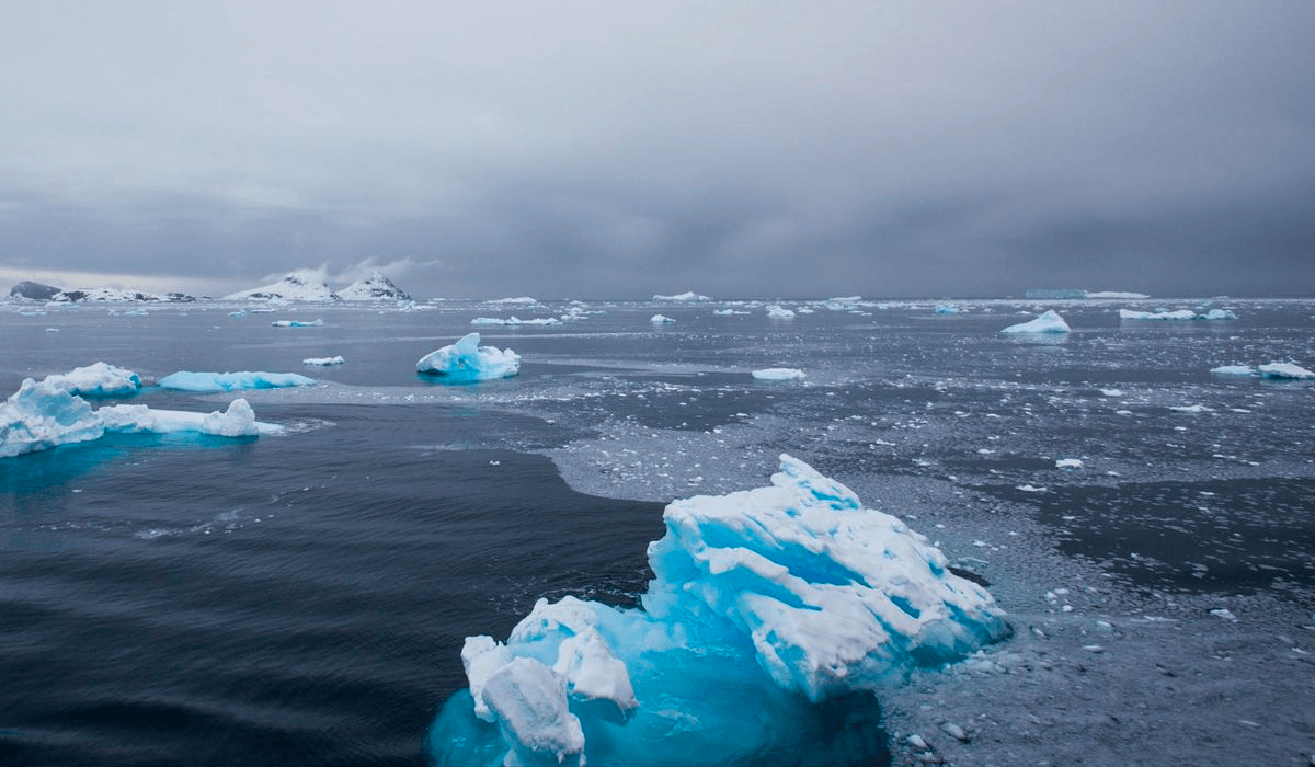 Ice melting in Antarctica will lead to sea level rise