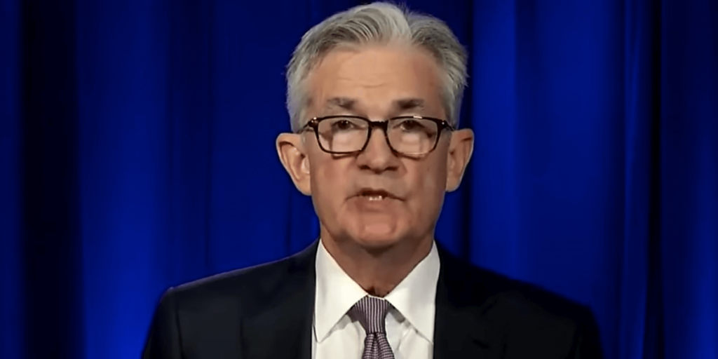 jerome powell speech today